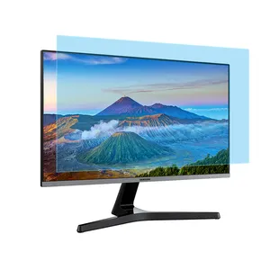 20/21/23/24 inç PET mavi ışık karşıtı ekran koruyucu için LCD bilgisayar HD Anti UV radyasyon ekran koruyucu