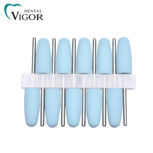 Embouts de polissage en silicone pour perceuse dentaire, ensemble de têtes de ponçage en caoutchouc de silicone HP - Product Image 5