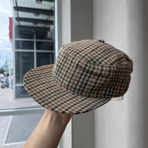 Mới hợp thời trang Mỹ phong cách cổ điển Flat-Top kẻ sọc Thư Thêu Mũ bóng chày đường phố báo in Casual flat-brimmed hat - Product Image 6