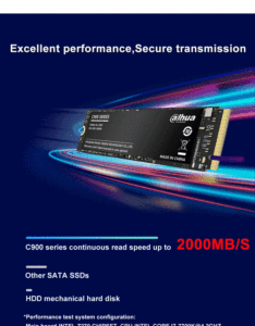 Ổ cứng thể rắn Dahua C900 NVMe 1.3 gắn trong 256GB/512GB M.2 2280 PCIe Gen3x4, cổng mở rộng <span class=keywords><strong>SATA</strong></span>, <span class=keywords><strong>SSD</strong></span> 1TB cho Laptop/PC - Product Image 3