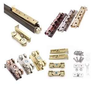 Songyin thiết kế hiện đại kunshen treo đường sắt trượt giấu cửa phần cứng với im lặng treo bánh xe và con lăn - Product Image 3