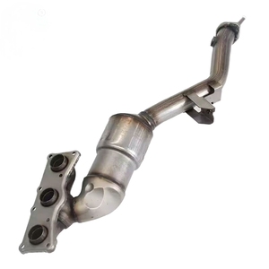 ตัวเร่งปฏิกิริยาแบบสามทางคุณภาพสูงสำหรับ BMW X3 E83 N52 Euro IV 2.5L ปี 2007-2010 ด้านซ้าย - Product Image 6
