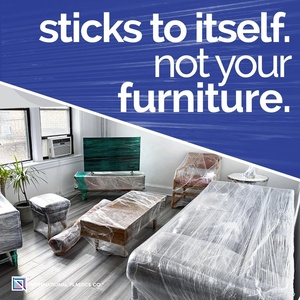 Food Grade 500% Stretch Heavy Duty Moisture-Proof <strong>Pallet</strong> <strong>Wrap</strong> Glossy <strong>Plastic</strong> Stretch Film Soft for Strong Shipping Packaging - Product Image 3