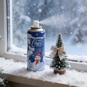 Espray Decorativo <span class=keywords><strong>de</strong></span> Nieve Artificial para Navidad, Espuma <span class=keywords><strong>de</strong></span> Nieve para Decorar Árboles <span class=keywords><strong>de</strong></span> Navidad y Fiestas - Product Image 3
