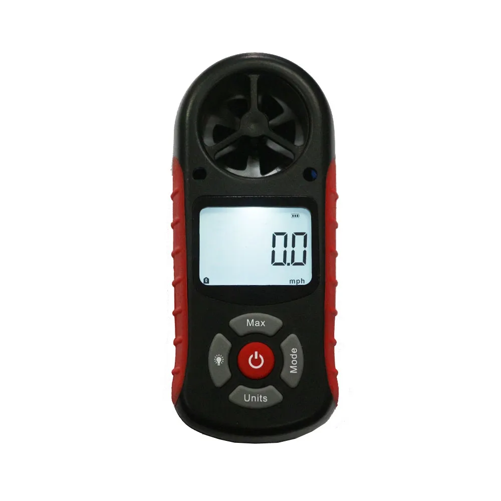 Anemómetro Digital portátil de velocidad del viento, anemómetro 8 en 1, TL-303