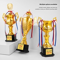Trophée créatif de plaques de médailles de cristal de récompense en métal d'étoile à cinq branches de haute qualité avec image pour l'artisanat en métal de récompense de concours