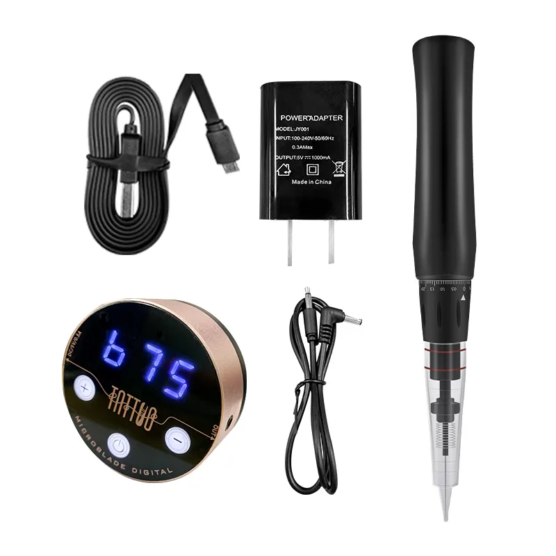 Professional Digital Semi Permanent Makeup Machine kit Digital Cosmetic Tattoo Machines