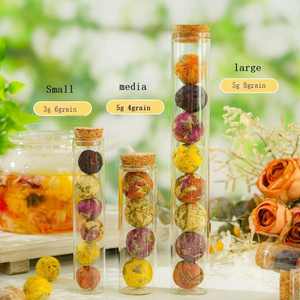 Thé en boules de fleurs séchées de qualité supérieure OEM, magnifique design de <span class=keywords><strong>dragon</strong></span> de fleurs, thé spécial santé, 3g*6/<span class=keywords><strong>tube</strong></span>, emballé en bouteille - Product Image 6