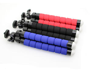 Accesorios de fotografía con abrazadera de teléfono, <span class=keywords><strong>Mini</strong></span> pulpo, soporte de trípode de espuma Flexible para cámara de teléfono, transmisión en vivo, selfi - Product Image 3