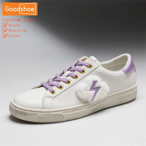 Chất Lượng Cao Tùy Chỉnh Sneaker Giảng Viên Thể Thao Lưới Thoáng Khí Da Chính Hãng Cây Gai Dầu Cao Top Mùa Đông Trắng/Đen Giản Dị Giày Người Đàn Ông - Product Image 2