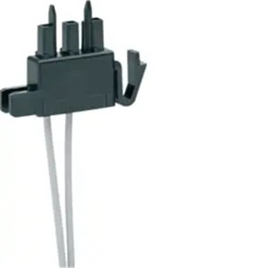 Connettore Ausiliario Hager 2 Cavi H3 X630 H3+ P160 P250 P630 Rimovibile Estraibile - Product Image 1