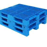 Palette en plastique HDPE pour entrepôt, 1200x1000mm, à grille, pour charge lourde, compatible chariot élévateur 4 voies - Offre Spéciale