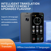 Traductor Inteligente Portátil con IA, Traducción Instantánea Bidireccional en 142 Idiomas, Compatible con WIFI, Traducción al Turco para Viajes de Negocios