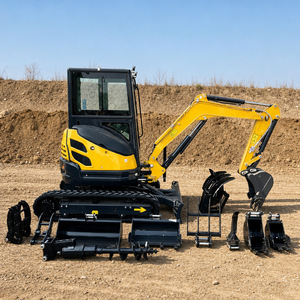 Precio de Excavadora en China, Mini Excavadora de 3.5, 4, 5, 6 y 6.5 Toneladas, Excavadora de Cadenas Diésel en Venta - Product Image 4