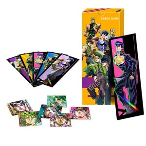 Customized anime character flash card game cards manufacturer