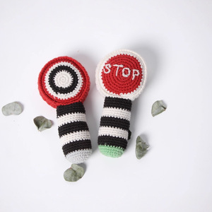 Hochet musical en coton bio pour bébé, jouet à crocheter, accessoire <span class=keywords><strong>photo</strong></span> nouveau-né, cadeau - Product Image 3