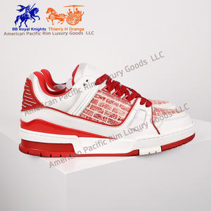 รองเท้าผ้าใบเทรนเนอร์คุณภาพสูง พื้นหนา ดีไซน์ทันสมัย เหมาะสำหรับฟิตเนส วิ่ง เดิน แฟชั่นลำลอง และเล่นสเก็ตบอร์ด - Product Image 2