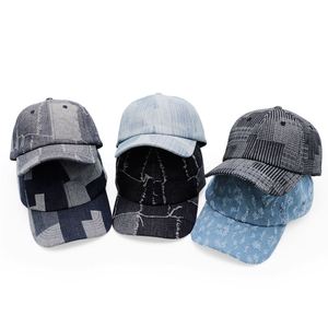 OEM Wholesale Custom 6 Panel Unisex Embroidered <b>Dad</b> Hats Denim Fabric Adjustable Size Premium Unstructured Sport <b>Dad</b> Cap - Product Image 3