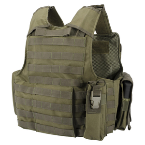 Chaleco Táctico de Liberación Rápida de Nylon 1000D Verde Ranger Directo de Fábrica con Bolsillo para Cargadores para Entrenamiento al Aire Libre - Product Image 4