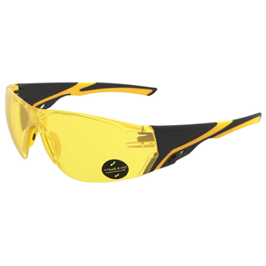Lunettes de sécurité TTAKE EVO HD, verres jaunes, monture noire, protection des yeux - Product Image 2