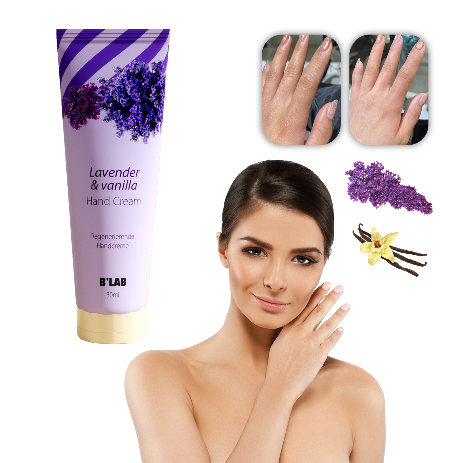 Популярный товар, OEM ODM Фирменная торговая марка, мини-лосьон для рук, подарочный набор для сухой кожи рук