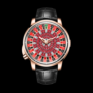 Montre mécanique automatique de luxe pour homme Gaming Plate, série cadran incrusté de diamants rouges, étanche, cadran numérique - Product Image 3