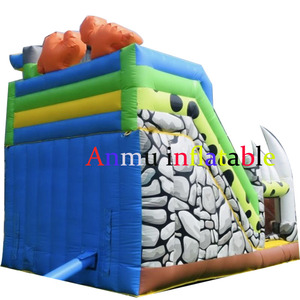 Château gonflable à thème biscuits, favori des enfants, avec toboggan inclus, taille personnalisable. - Product Image 6