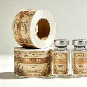 Etiquetas de vinilo impresas a medida para medicamentos, medicamentos refrigerados y viales pequeños de vidrio de 3 ml - Product Image 5