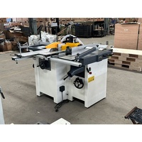 Machine à bois multifonction 5-en-1 : Défonceuse, Raboteuse, Scie à panneaux, Scie à bois