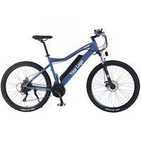 Vélo de montagne électrique 27,5 pouces 21 vitesses 48V 36V13AH 350W Batterie au lithium intégrée Sport City MTB Écran LCD