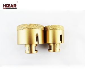 <span class=keywords><strong>Hizar</strong></span> M14 5/8-11 Herramientas de perforación de piedra Brocas de núcleo de diamante soldado al vacío para granito y mármol - Product Image 5
