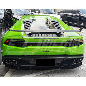 แผ่นคาร์บอนไฟเบอร์ด้านหลังแผ่นกระจายแสงสำหรับรถแลมโบกินี LP610 2014-2019 - Product Image 3