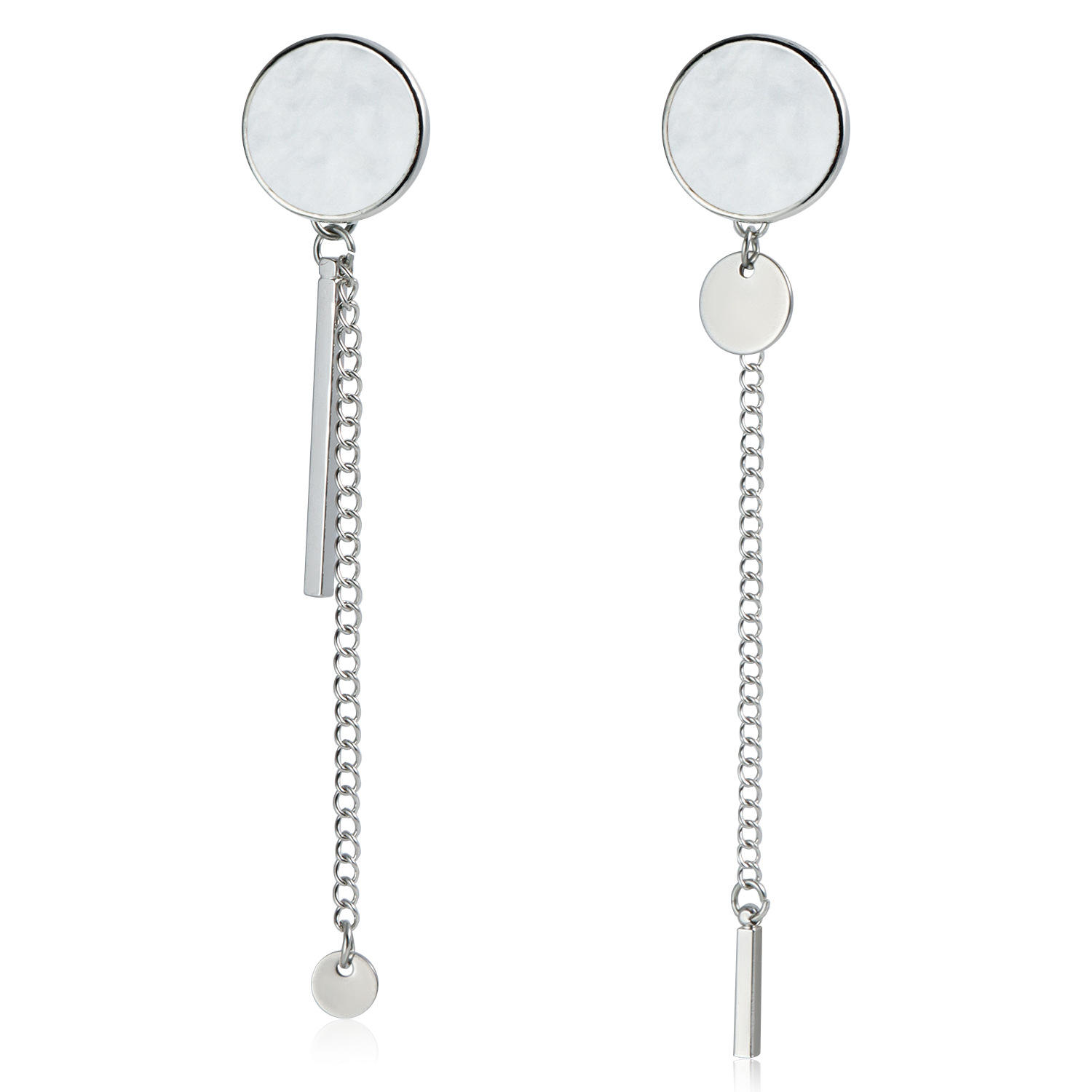 ต่างหู ZW1423รุ่น1สีขาว