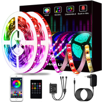מוכן ספינה מפעל מחיר הנמכר ביותר RGB 5050 SMD חכם רצועות הסביבה אורות בית תפאורה חלום צבע Led הרצועה