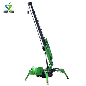 Grúa Araña Montada en Camión de 3 Toneladas y 10 m, 8 Toneladas y 20 m, Nueva de 2024, para Uso en Construcción - Product Image 6
