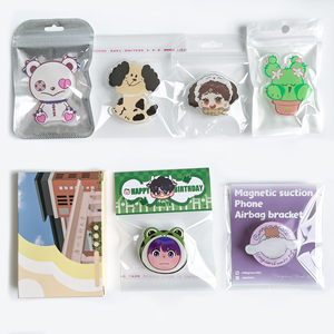 Acrylic Shaker điện thoại Grip tùy chỉnh phim hoạt hình dễ thương đáng yêu tùy chỉnh logo Acrylic điện thoại Grip chủ tùy chỉnh - Product Image 6