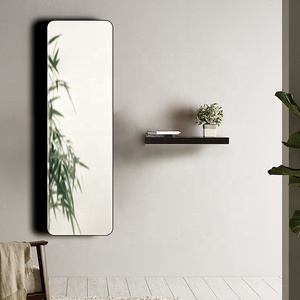 Factory Wholesale Modern Large <strong>Rectangle</strong> Floor <strong>Mirror</strong> Black Metal Frame Eco-Friendly Handmade Home Bedroom Bathroom <strong>Wall</strong> <strong>Mirror</strong> - Product Image 3