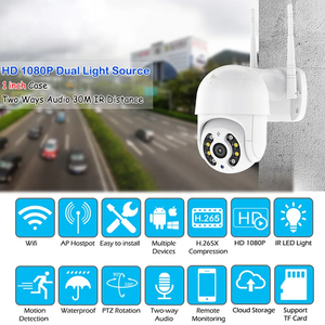 Cámara PTZ Ultra HD WIFI con Doble Luz, Cámara Inteligente Inalámbrica para Exteriores <span class=keywords><strong>V380PRO</strong></span> - Product Image 2