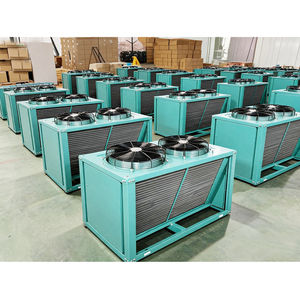 Condenseur de réfrigération à air refroidi de type V à faible bruit, échangeur de chaleur 380V <span class=keywords><strong>FNV</strong></span> pour chambre froide, refroidisseur d'air de condensation en gros - Product Image 1