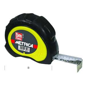 METRICA - 38593 AUTO-VERROUILLAGE-RUBAN RÈGLE JAUNE-RUBAN À MESURER EAN 8001066385935 - Product Image 1