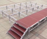 Plateforme de Scène en Aluminium pour DJ, Éclairage, Concerts, Mariages et Événements – Prix Abordable
