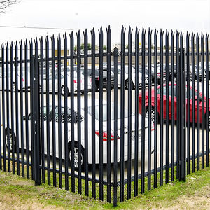 รั้วเหล็กรั้วไม้แบบ W และ D สำหรับงานหนัก - Product Image 2