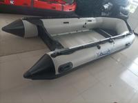 Bateau pneumatique à rames de 460 cm de type A en PVC de 1,2 mm avec plancher en aluminium de 15 pieds (4 m)