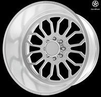 Jantes en alliage d'aluminium forgé DW 20 22 24 26 pouces 6x139.7 polies à déport profond pour Ram 1500 Silverado Sierra 1500 Pick-up personnalisé