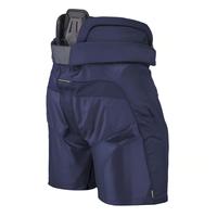 Pantalon de hockey senior Elite, équipement de protection pour le hockey sur glace, respirant et ventilé, en nylon 400D, ceinture réglable + extension de 1 pouce, OEM