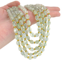 6X8mm perles de pierres précieuses semi-précieuses naturelles perles de cristal forme ovale à facettes perles en vrac bracelet à bricoler soi-même conception de collier