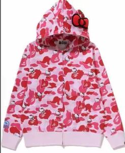 <span class=keywords><strong>Sudadera</strong></span> con capucha Bapaes 2026 con cremallera completa, estilo Y2K, con diseño de tiburón, para hombre y mujer, 100% algodón, ropa urbana de alta calidad 1.1 - Product Image 2