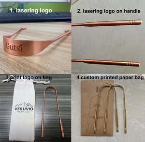 Grette langue Bán Buôn Sinh Thái Thân Thiện Với Vệ Sinh U Hình Dạng Lưỡi Scrapper Tùy Chỉnh 100% Tinh Khiết Lưỡi Bằng Đồng Sạch Hơn <span class=keywords><strong>Scraper</strong></span> Cho Người Lớn - Product Image 5