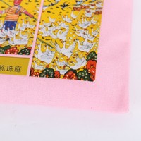 Sac fourre-tout moyen personnalisé pour femme, imprimé, avec logo élégant, bandoulière en toile, motif dessin animé réutilisable, fabriqué en Chine