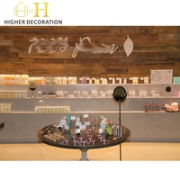 Support d'exposition en bois pour cosmétiques, centre commercial, vitrine pour produits de soin de la peau et cosmétiques